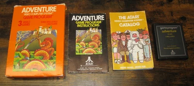 Adventure Atari 2600 1980 CIB Completo De Colección LEER DESC Foto 1 de 4
