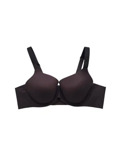 Pre-Owned Smoothez By AERIE 40B Chocolate Brown Full Coverage Bra Women - Picture 1 of 12