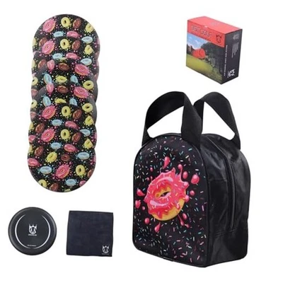  Juego de discos de golf, paquete de 6 discos de inicio de donut juego de discos de golf con bonito donut  Foto 1 de 4