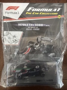 #96 Hesketh 308B, 1975, Alan Jones Panini F1 Formula One Car Collection Magazine - Picture 1 of 4