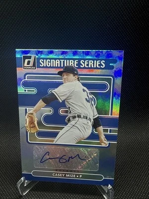 2021 Panini Donruss - Signature Series #SS-CM Casey Mize (AU, RC) - Image 1 of 2