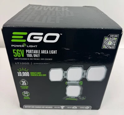 Nuevo EGO LT1000 56V inalámbrico portátil luz de área herramienta desnuda sin usar - 10.000 lúmenes Foto 1 de 4