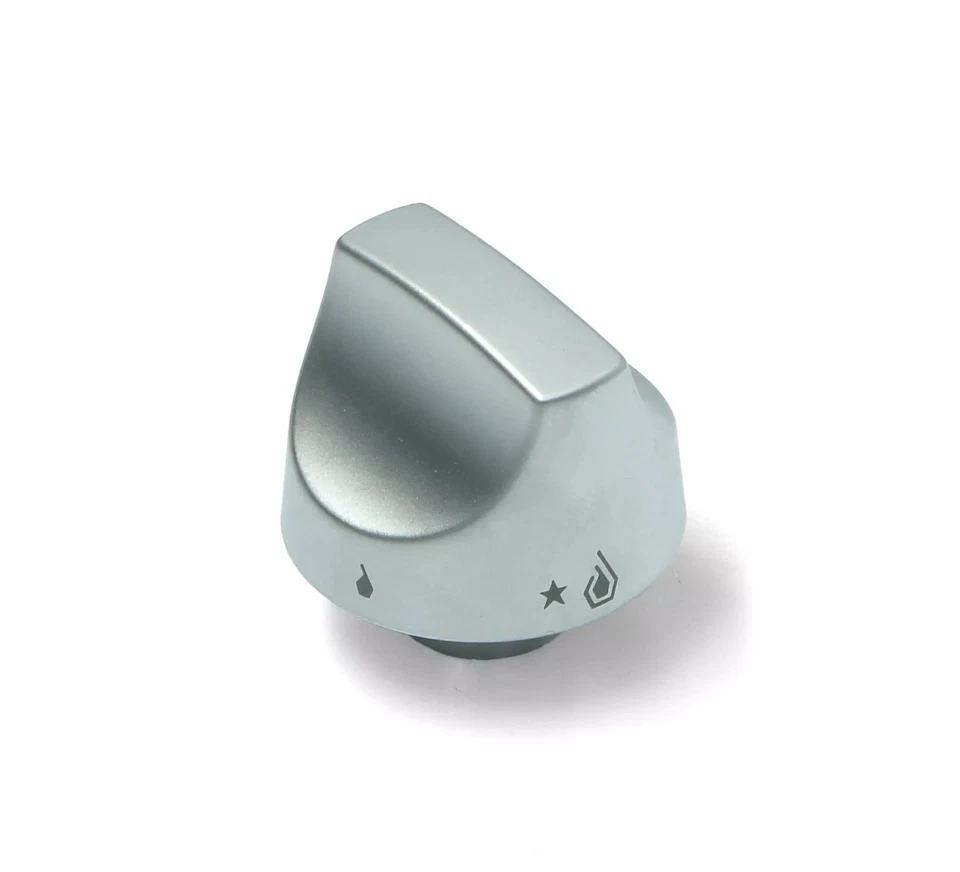 FRANKE MANOPOLA PIANO COTTURA COLORE ARGENTO ORIGINALE 1982111-133.0042.463 - Immagine 1 di 1