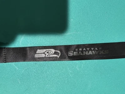 Seattle Seahawks Football Team Logo NFL Lanyard Keychain - Image 1 of 2