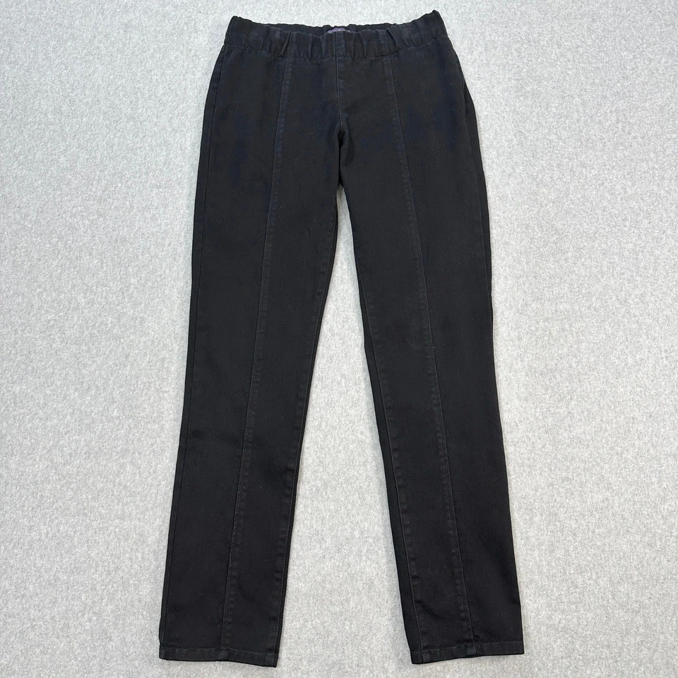 NYDJ Denim Leggings Women's Size 4 Black #M38H75DT Mid Rise Cotton Blend Work - Image 1 of 4