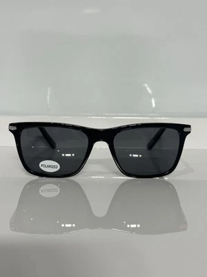 Salvatore Ferragamo SF2959 Black Retro Acetate Custom Polarized Gray Sunglasses - Image 1 of 4