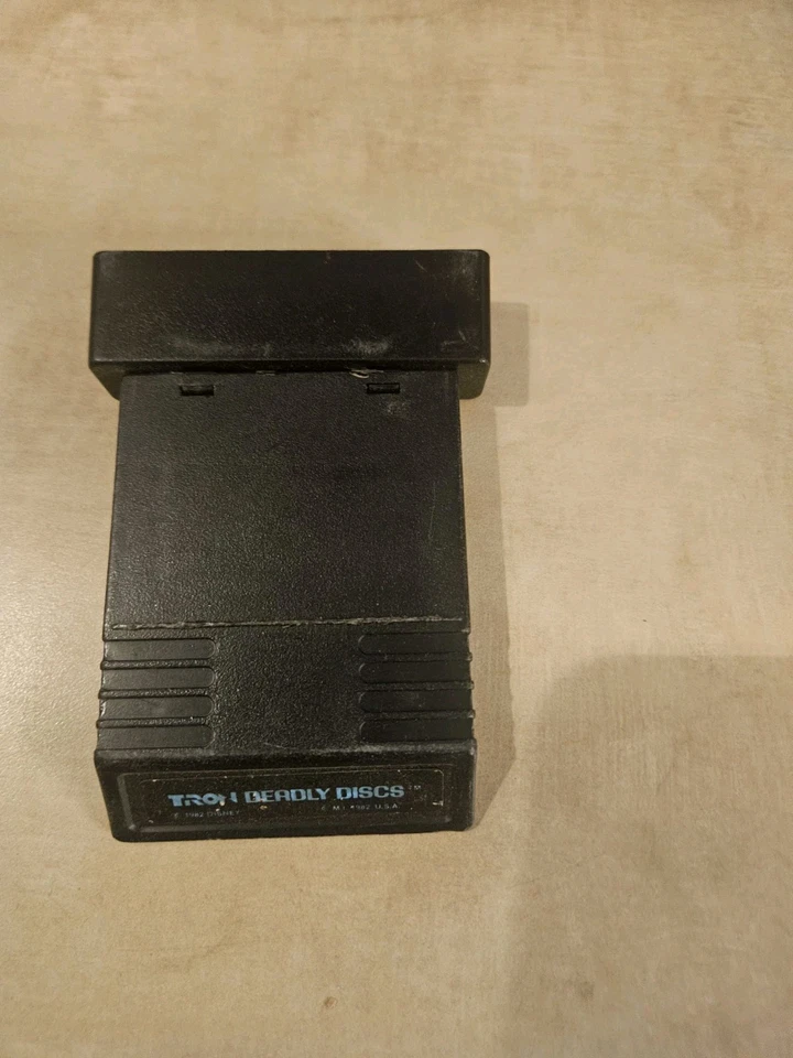 Disney Tron Deadly Discs Atari 2600 Cartridge 1982 Vintage Game - Image 1 of 1