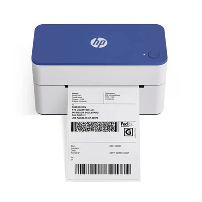 HP Label Printer 300 DPI Direct Thermal Fast Label Maker for Home Office 5 IPS - Image 1 of 4