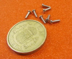 Round Head Phillips Machine Screw 18-8 Stainless Steel,, 1-64 x 1/4" L 100 Pcs - Picture 1 of 6