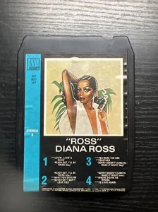 Diana Ross: Ross - 8-Track Tape - Untested - Picture 1 of 2