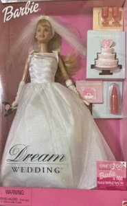 DREAM WEDDING Barbie 2000 MPN 27374 New in Box - Picture 1 of 5