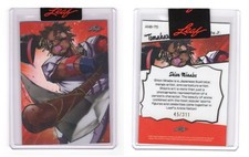 RONALD ACUNA JR 2023 Leaf Metal ANIME NATION CARD BY ARTIST SHION MINABE 277/311