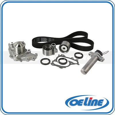 Kit de correa de distribución tensor bomba de agua Fit 95-04 Toyota Camry Lexus ES300 1MZFE Foto 1 de 4
