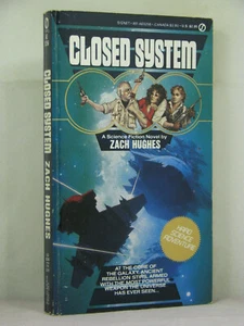 3rd, signed by author, Closed System by Zach Hughes (1987) science fiction - Picture 1 of 3