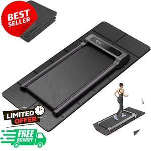 Faltbare Laufbandmatte Bodenschutz Pad rutschfest Heimtraining Fitnessstudio - Bild 1 von 12