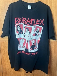 Bobaflex Day Drinker Tour Double Sided Graphic Shirt Men's Black XL 2018 - Picture 1 of 8