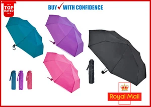 GROSSER FALTBARER REGENSCHIRM STARK AUTOMATIK ÖFFNEN SCHLIESSEN REISEN REGEN WINDDICHT Kostenloser Versand - Bild 1 von 3