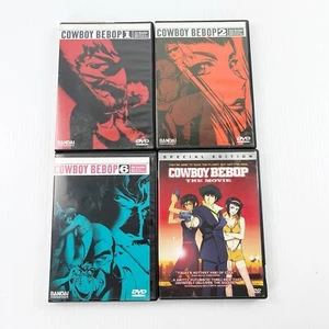 Bandai Cowboy Bebop Anime DVD 1 2 6 Film Konvolut Lot - Bild 1 von 3