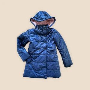 Nautica  Front button coat Blue Navy girls size 12 - Picture 1 of 9