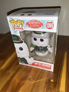 Sam The Snowman POP Figure #1265 Funko Rudolph The Red-Nosed Reindeer New - Picture 1 of 13