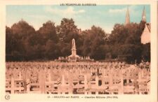 CPA Châlons - Cimetière militaire, les nécropoles glorieuses 1914-1918 TBE color