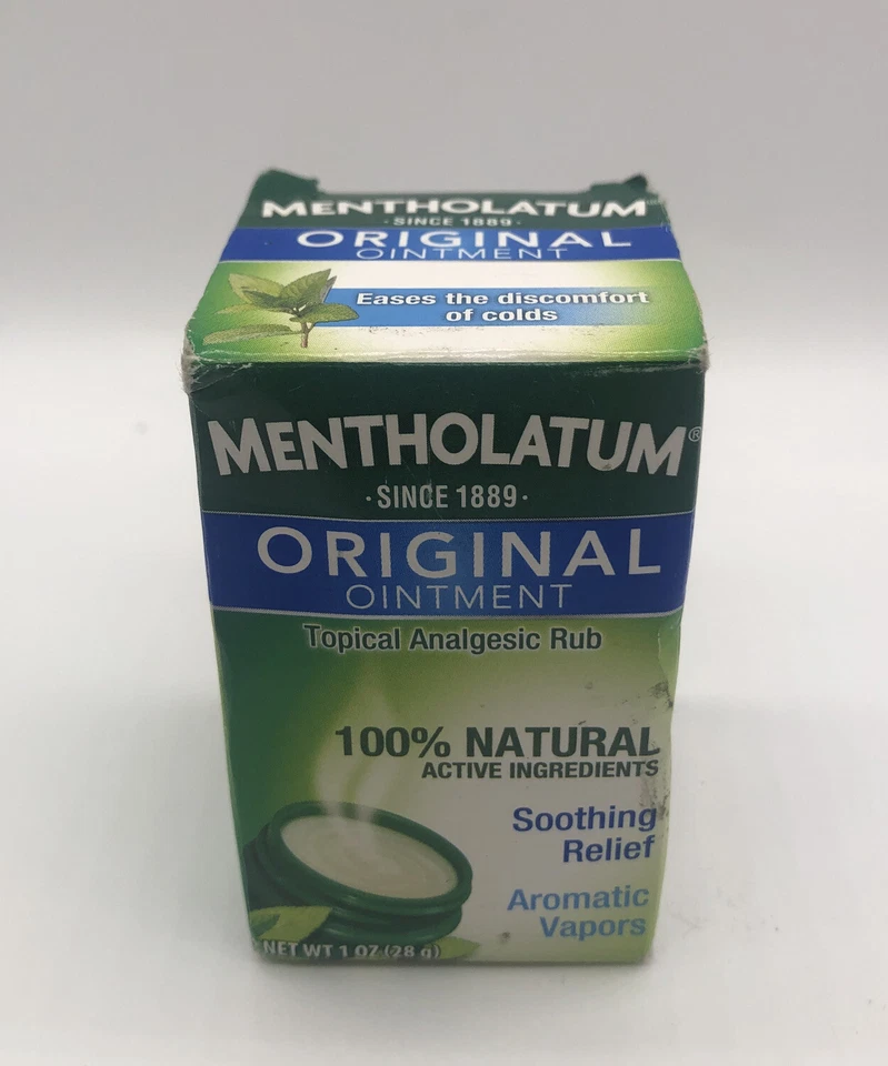 Mentholatum Ointment Jar Aromatic Cold Care - 1 Oz