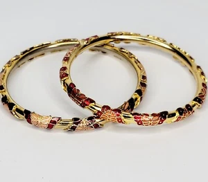 Conjunto de 2 brazaletes mariposa 3D Colisonne Bangel joyería de moda - Imagen 1 de 5