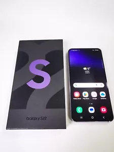 Samsung Galaxy S22 5G SM-G901B/DS - 128GB - 8GB - Unlocked - Bora Purple - Picture 1 of 14