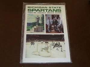 1984 1985 MICHIGAN STATE COLLEGE HOCKEY MEDIA GUIDE NEAR MINT - Bild 1 von 1