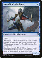 MERFOLK WINDROBBER ~mtg NM-M Zendikar Rising Unc x4
