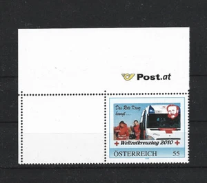 Österreich  Personalisierte Marke  Rotes Kreuz   Weltrotkreuztag 2010  ** - Picture 1 of 1