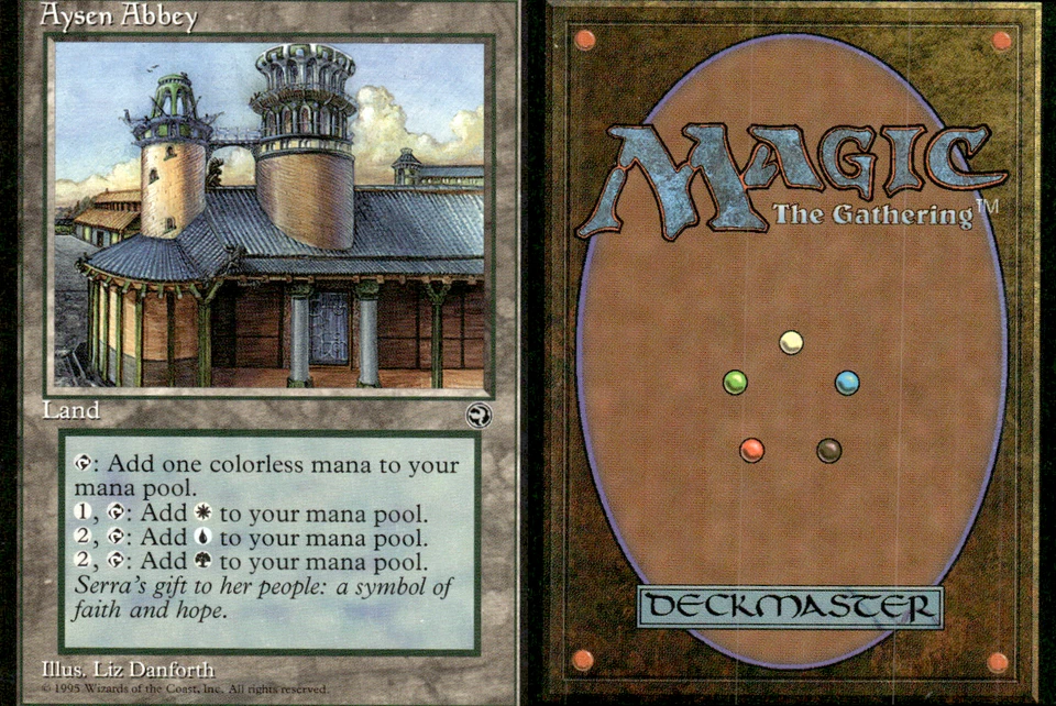 Magic the Gathering -MTG- Aysen Abbey LP - Image 1 of 1