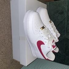 white nikes red tick | eBay