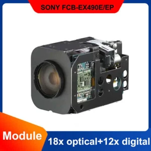 SONY FCB-EX490E FCB-EX490EP 18x Optical Zoom Color Block Camera Module PAL/NTSC - Imagen 1 de 4