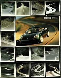 Toyota MR2 Spyder 2002 folleto de ventas de concesionario de 10 páginas - Imagen 1 de 1