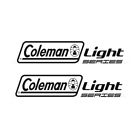 Coleman Light Series RV Trailer GRAPHICS DECALS Stickers Logo Camper Motorhome