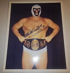 Signed Autographed Mr. Wrestling II Johnny Walker NWA GCW WWF 8x10 Photo - Picture 1 of 3
