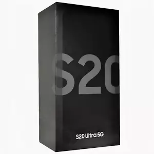 NEW SAMSUNG GALAXY 5G S20 ULTRA SM-G988U 128/256GB FACTORY UNLOCKED SMARTPHONE - Picture 1 of 13