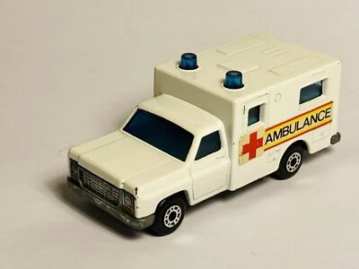 Matchbox Superfast #41 Ambulance Red Cross Label - 1977 Vintage (refD) - Image 1 of 4
