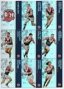 2025 Nrl Traders Silver Parallel Team Set - Roosters - Picture 1 of 2