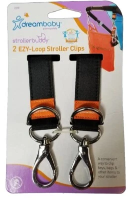 Dreambaby Cochecito Amigo Cochecito Clips Cartera Clips Carrito de Compras Clips Juego de 2 Foto 1 de 4