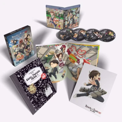 Attack on Titan: Junior High The Complete Series BLURAY/DVD (Limited Edition) - Image 1 of 3