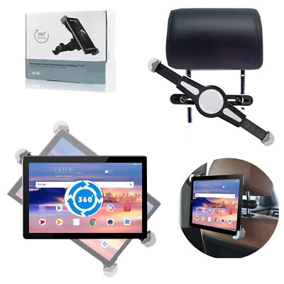 Auto Halterung für Samsung Galaxy Tab S6 Lite P610N Kopfstütze Tablet 360 Halter - Bild 1 von 4