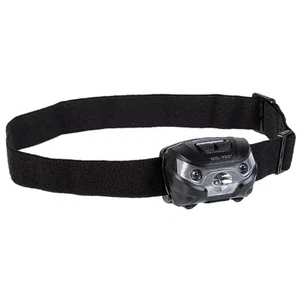 Lampada frontale Mil-Tec Cree XPE LED lampada frontale outdoor headlight nero - Foto 1 di 2