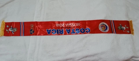 SOCCER BANNER:  COSTA RICA v. RUSSIA 2018  FIFA Soccer World Cup Banner Or Scarf Cover