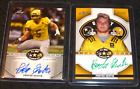 (2) 2015 LEAF PORTER GUSTIN AUTO GREEN INK #D/25+SIGNED #D/50 ARMY USC LOT