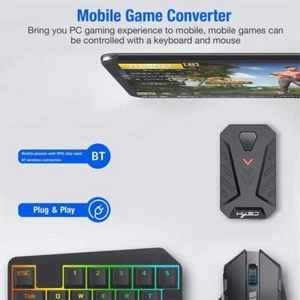 HXSJ P8 Wired Keyboard Mice Converter Mobile Game Mice Adapters for Android - Picture 1 of 7