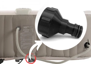 Adaptador de drenaje compatible con spa inteligente - Imagen 1 de 9