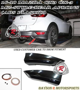 Se adapta a los delantales traseros (ABS) 16-21 estilo Mazda CX-3 CX3 MZ - Imagen 1 de 4