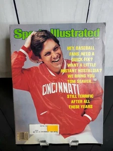 27 de julio de 1981 SPORTS ILLUSTRATED Tom Seaver Nostalgia Cincinnati Béisbol - Imagen 1 de 8